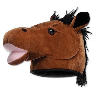 Plush Horse Head Hat | Plushie Depot