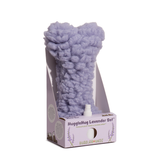 HuggleHug™ Lavender Bone & 2oz Calming Spray Dog Toy Set