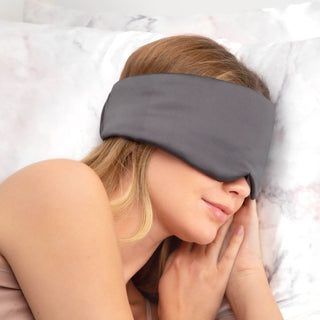 The Pillow Eye Mask - Charcoal Plushie Depot