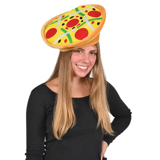 Plush Pizza Hat