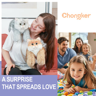 Silver British Shorthair Cat Plush