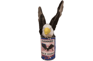 Canned Gifts - Canned Bald Eagle | Liberty | July 4th | Fourth of July USA | Plushie Depot