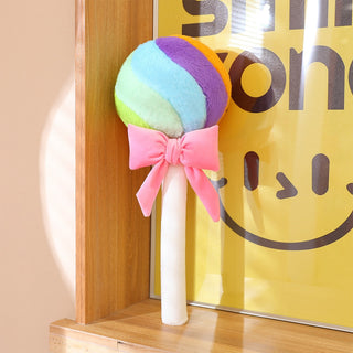 Rainbow Candy Cloud Plushie 43cm Pink Plushie Depot