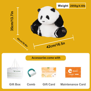 Panda Hehua 4.6lb Plush– Calm Companion Mindful Relax