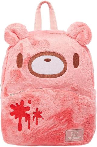Gloomy Bear Plush Backpack [PINK] - Plushie Depot