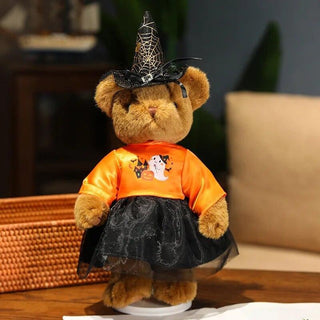 Witchy Teddies Orange 14" | Plushie Depot