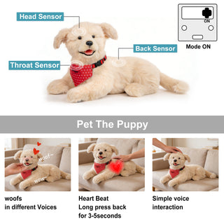 Percy Robot Cat – Interactive Weighted Comfort Toy