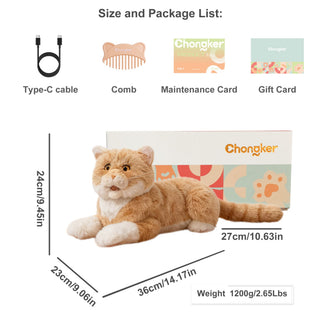 Percy Pro Mate Cat - Interactive Lifelike Companion