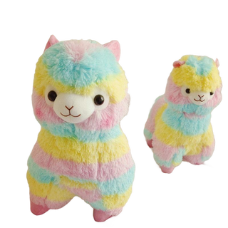 Colorful Alpaca Plush Doll Plushie Depot