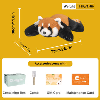 Red Panda Weighted Plush – Snuggle Toy for Stress Relief