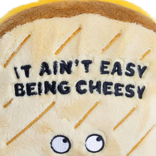 Punchkins - "It Aint Easy Being Cheesy" Plush Grilled Cheese Sandwich | Plushie Depot