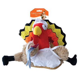 Thanksgiving Plush Chef Turkey Hat | Plushie Depot