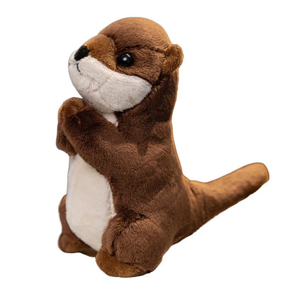 Praying Otter Plushie Brown 5" Stuffed Animals - Plushie Depot