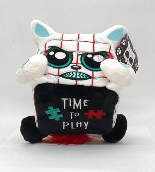 Squaredy Cats - Heckraiser signature size plushie