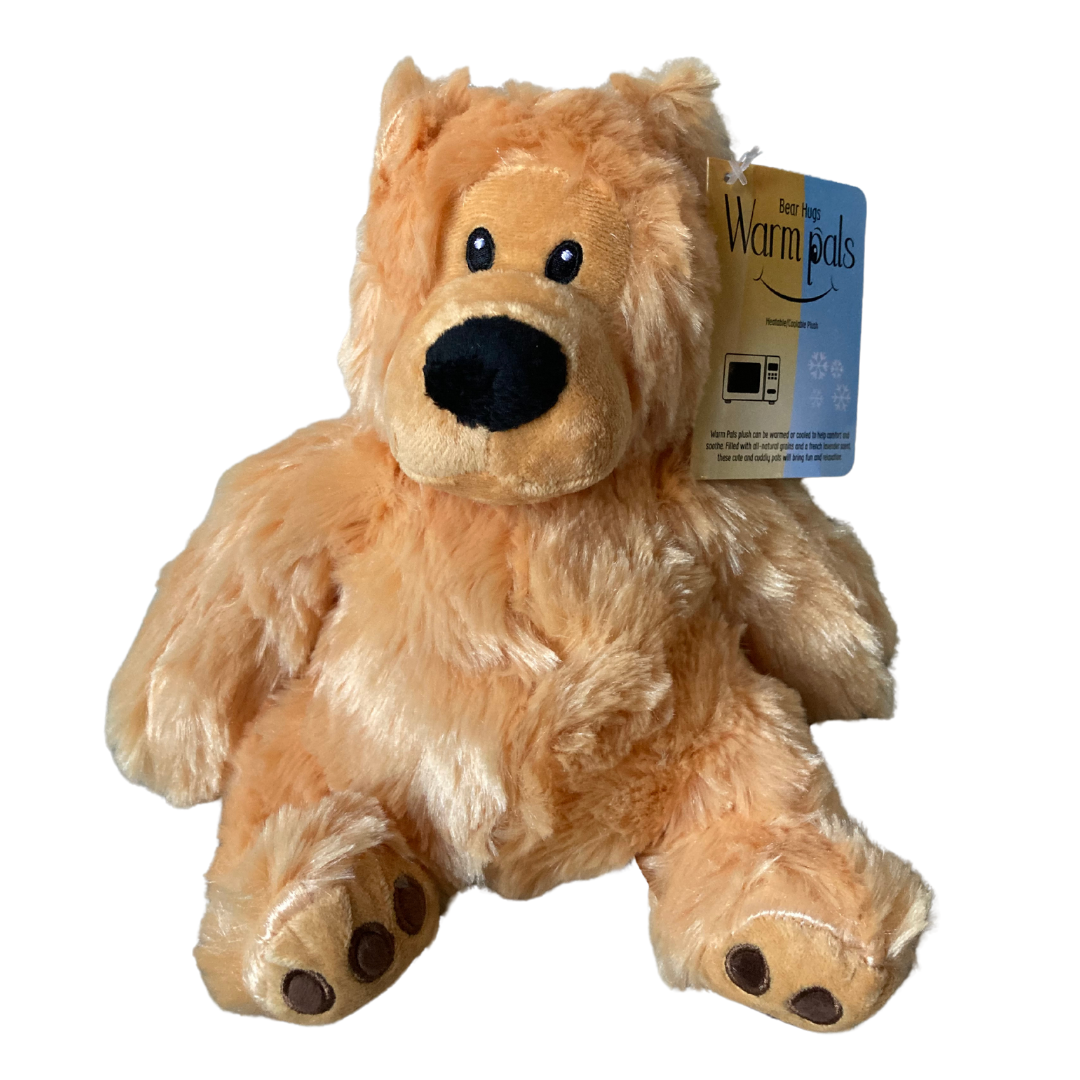 Bear Hug Warm Pal - Microwaveable, Lavender-Scented Plushies Stuffed Animals - Plushie Depot