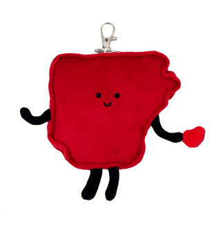 Arkansas Stuffed States Keychain | Plushie Depot