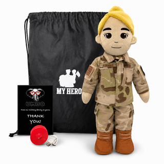 Air Force Daddy Doll | Military Doll | Recordable Female Fair Blonde
