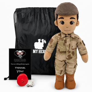 Air Force Daddy Doll | Military Doll | Recordable Male Tan Brown