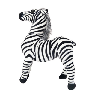 Almost Like A Real Zebra Plushie - Plushie Depot