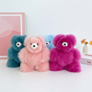 Fantasy Alpaca Stuffed Animal - Bear - Micro 7"