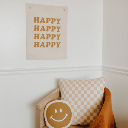 super happy banner Wall Hanging - Plushie Depot