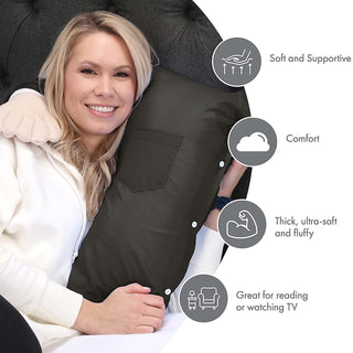 Boyfriend Pillow - Microbead Filling With Cotton Shirt - Always Cozy and Huggable