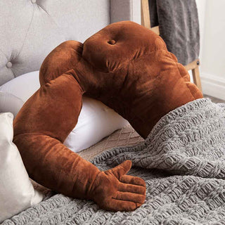 Muscle Man Pillow - Man Chest Pillow with Benefits & Support