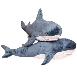 Big Giant Bite Great White Shark Plushie Stuffed Animals - Plushie Depot