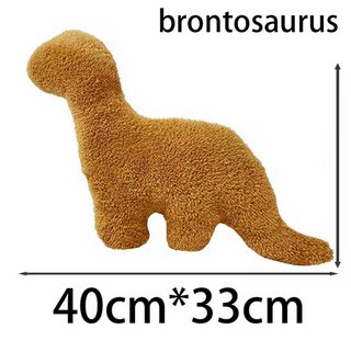 Brontosaurus Dinosaur Chicken Nugget Plush