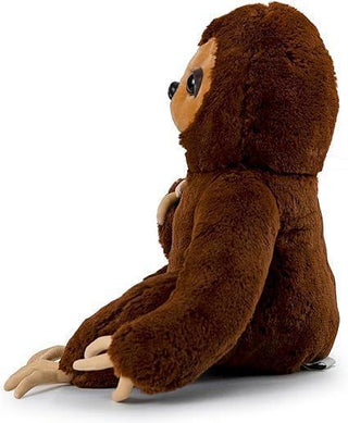 Sloth Plush Dark Brown Stuffed Animal 12"