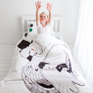 Swan Toddler Comforter - Plushie Depot