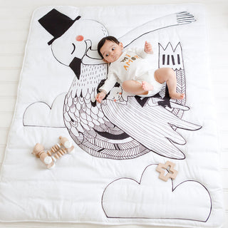 Swan Toddler Comforter Plushie Depot