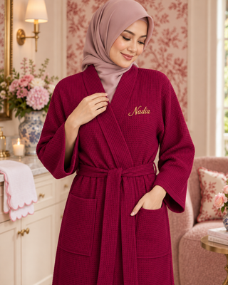 Waffle Robe Womens – Lightweight, Quick-Dry Spa Comfort