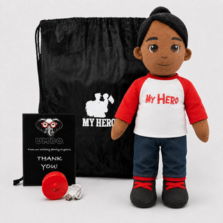 Custom Doll | Personalized Plush & Recordable Comfort Doll Female Dark Black