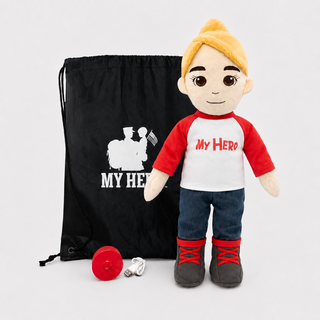 Custom Doll | Personalized Plush & Recordable Comfort Doll Female Fair Blonde