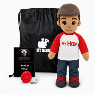 Custom Doll | Personalized Plush & Recordable Comfort Doll Male Tan Brown