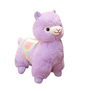 Cute Saddle Alpaca Plush Toys - Plushie Depot