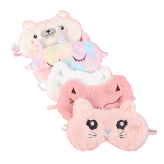 Cute Plush Animal Sleeping Masks Plushie Depot