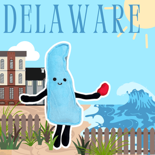 Delaware State Stuffed Plush | Plushie Depot