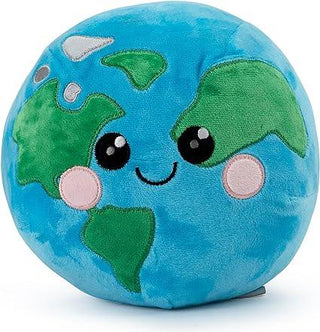 Happy Earth Plush Toy - Earth Globe Plow 8" x 8"