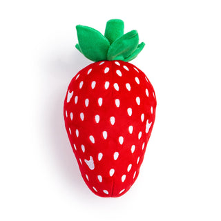 Frenchie Plush Toy - Strawberry - Plushie Depot
