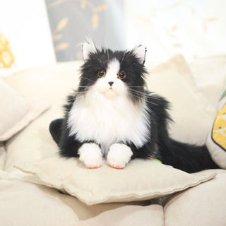 Tuxedo Weighted Plush – Realistic Companion Cat for Adults 1.1lb 0.5kg