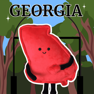 Georgia State Stuffed Plush | Plushie Depot