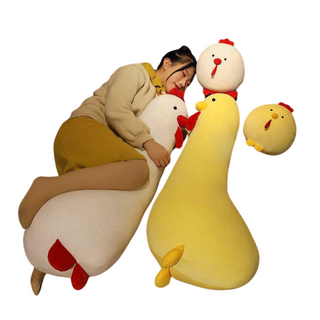 Giant Fluffy Chicken Plush Toys Plushie Depot