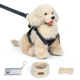 2.2lbs Golden Retriever Plush – Weighted Emotional Support Toy Gift