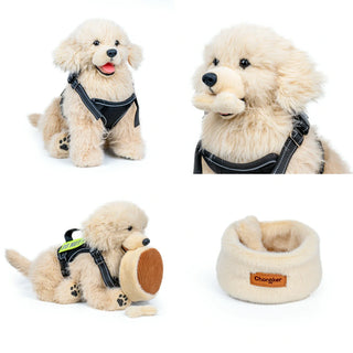 2.2lbs Golden Retriever Plush – Weighted Emotional Support Toy Gift