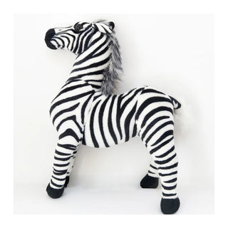 Almost Like A Real Zebra Plushie - Plushie Depot