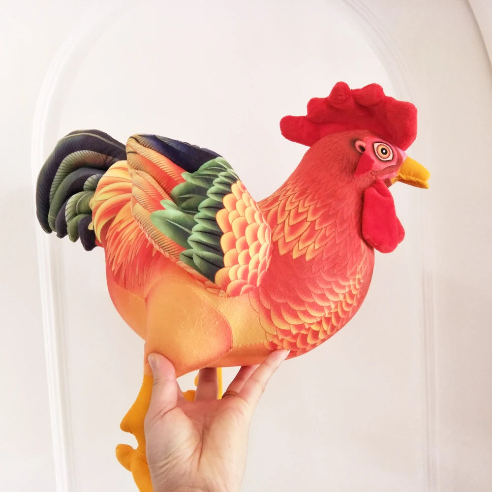 Rainbow Rooster Plushie Stuffed Animals - Plushie Depot