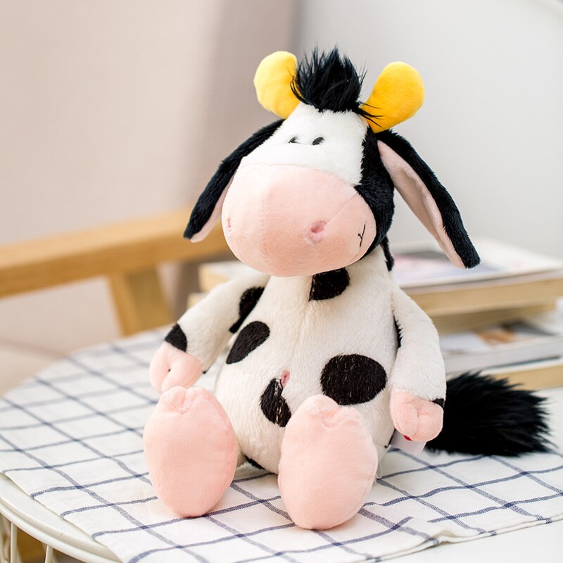 Funky the Cow Plushie Stuffed Animals - Plushie Depot