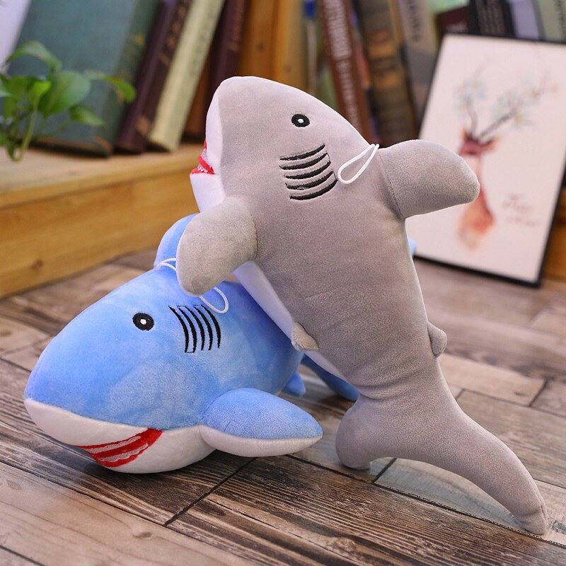 Tiny the Shark Plushie Stuffed Animals Plushie Depot